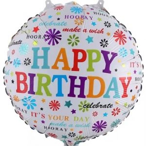 Globo 18 pulgadas helio N⁰44