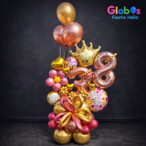Bouquet de Globos Personalizado (B-60)