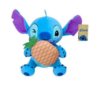 PELUCHE STITCH CON PIÑA 25CM (ORIGINAL)