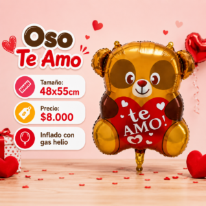 Oso Te Amo 48x55cm