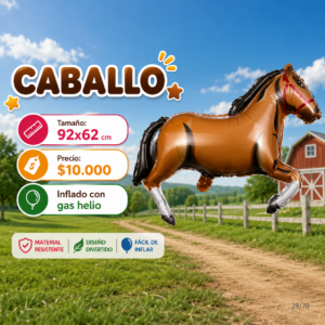 Caballo 92x62cm