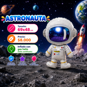 Astronauta 68x48cm
