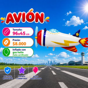 Avion 96x45cm
