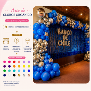 Arco organico 9 metros