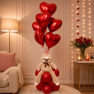 Peluche + Globos